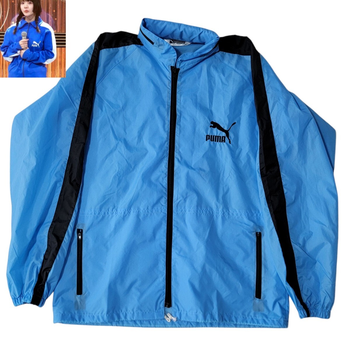 ほぼ未使用】70S ヒットユニオン期 あいみょん着 プーマ PUMA ほぼ未使用】70S ヒットユニオン期 あいみょん着 プーマ PUMA