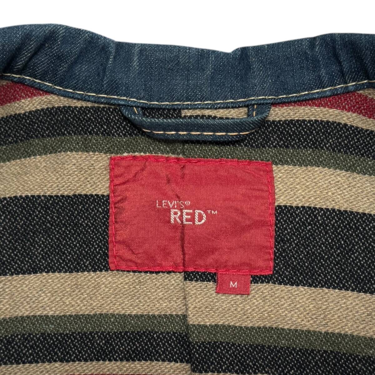 Levi's RED 2002AW 71M Type 4 袖レザー デニムジャケット Levi's RED 2002AW 71M Type 4 袖レザー デニムジャケット