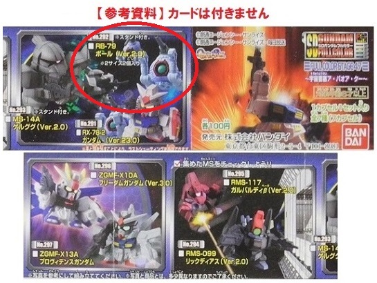 バンダイ SDガンダムフルカラー47「ボール(Ver.2.0)※2サイズ入り バンダイ SDガンダムフルカラー47「ボール(Ver.2.0)※2サイズ入り