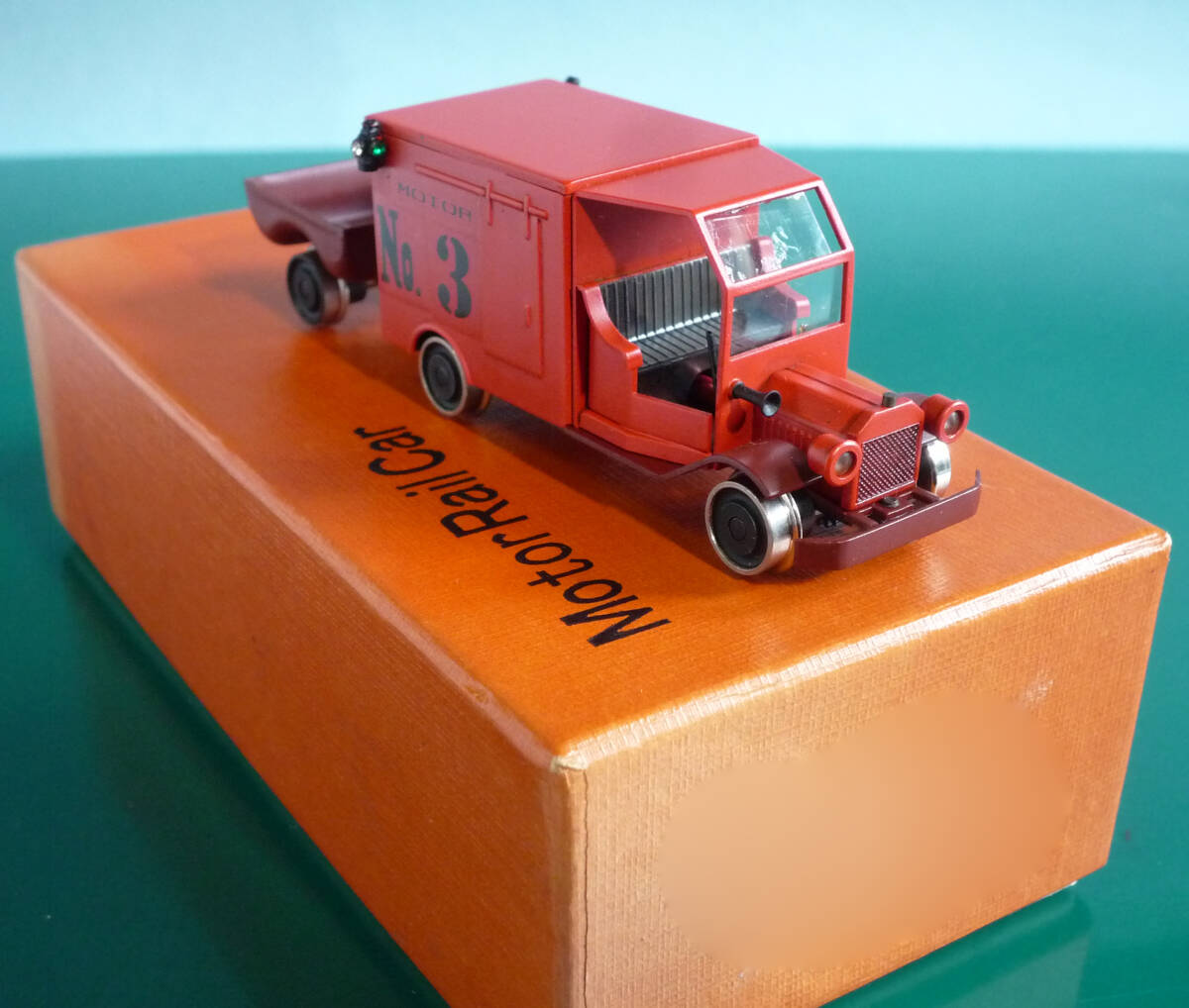 □HOゲージ「Motor Rail Car（メーカー完成品・金属製・動力車