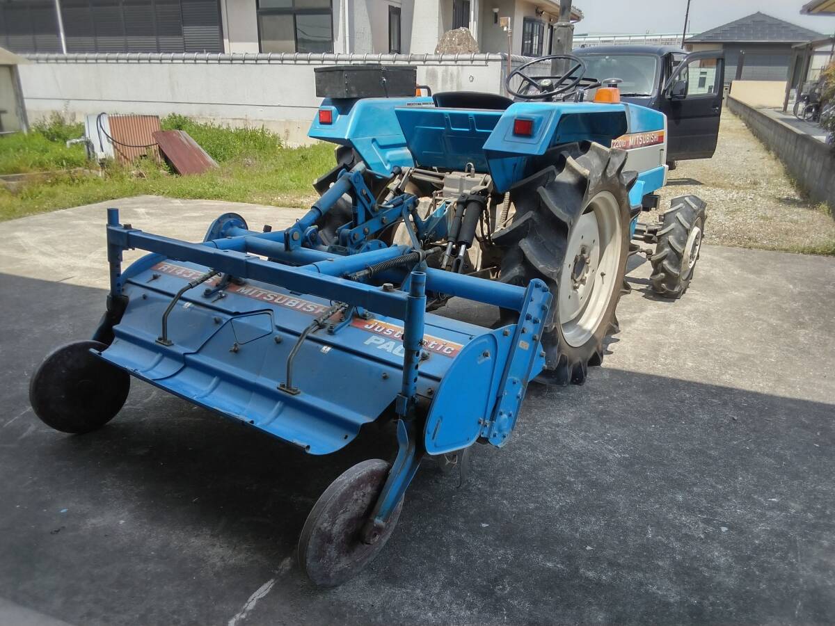 大人女性の 兵庫県発☆三菱トラクターMT2201D☆22馬力☆4WD☆自動耕深四輪 その他