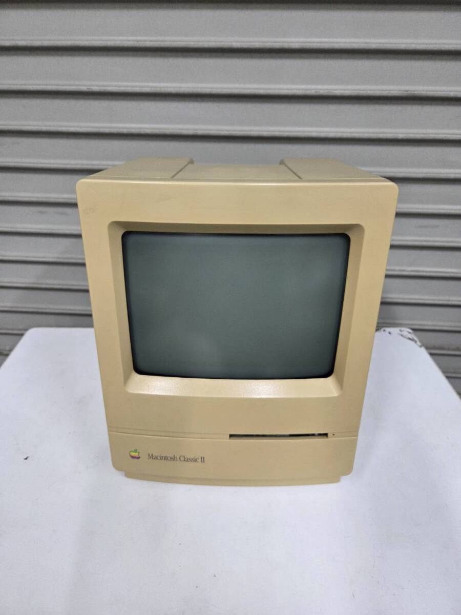 6524) Apple Macintosh Classic II M4150 クラシック 旧型PC 6524) Apple Macintosh Classic II M4150 クラシック 旧型PC