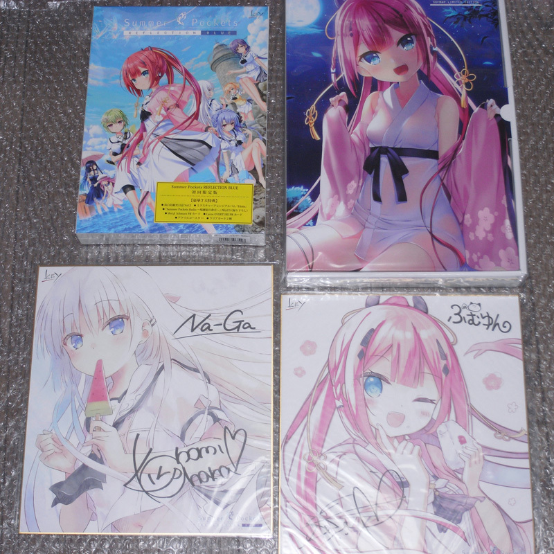 未開封】 Summer Pockets REFLECTION BLUE 初回限定版 PC 未開封】 Summer Pockets REFLECTION BLUE 初回限定版 PC