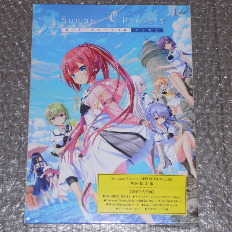 未開封】 Summer Pockets REFLECTION BLUE 初回限定版 PC 未開封】 Summer Pockets REFLECTION BLUE 初回限定版 PC