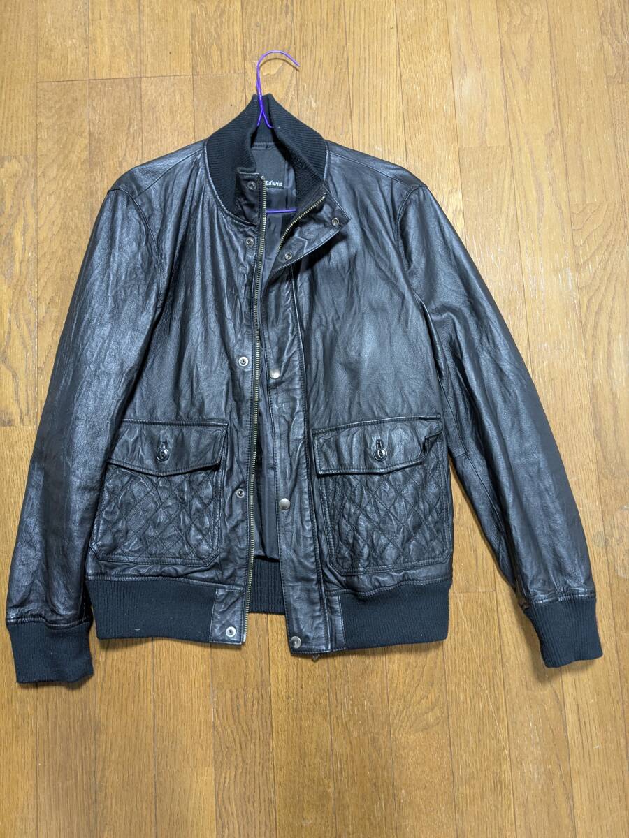 エドウィン　豚革ジャケット　Lサイズ