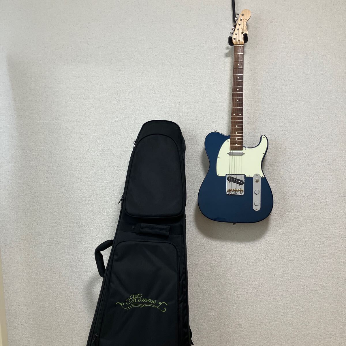 専用ケース&ギターハンガー無し Momose MT1-STD/NJ DLPB 専用ケース&ギターハンガー無し Momose MT1-STD/NJ DLPB