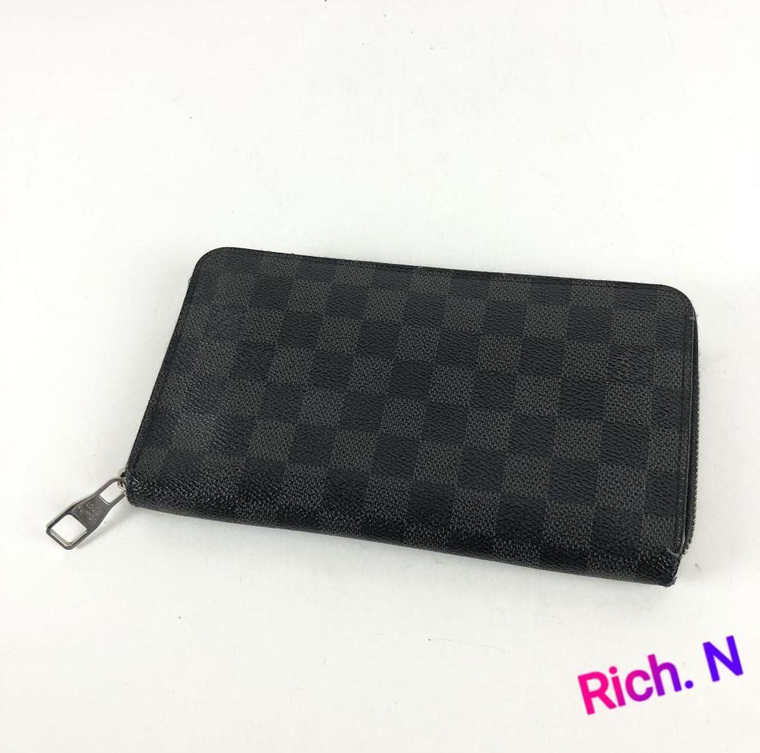 LOUIS VUITTON ダミエグラフィット ジッピーオーガナイザー 長 LOUIS VUITTON ダミエグラフィット ジッピーオーガナイザー 長