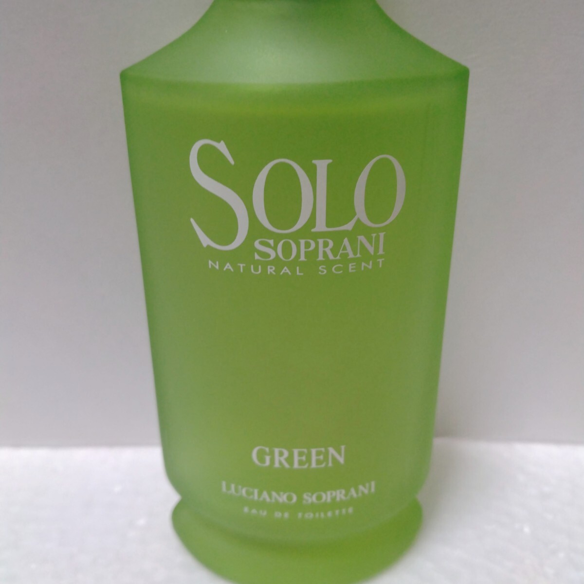 ルチアーノソプラーニ ソロ グリーン オードトワレ EDT 100ml LUCIANO SOPRANI SOLO GREEN ルチアーノ ソプラーニ 送料無料_画像3
