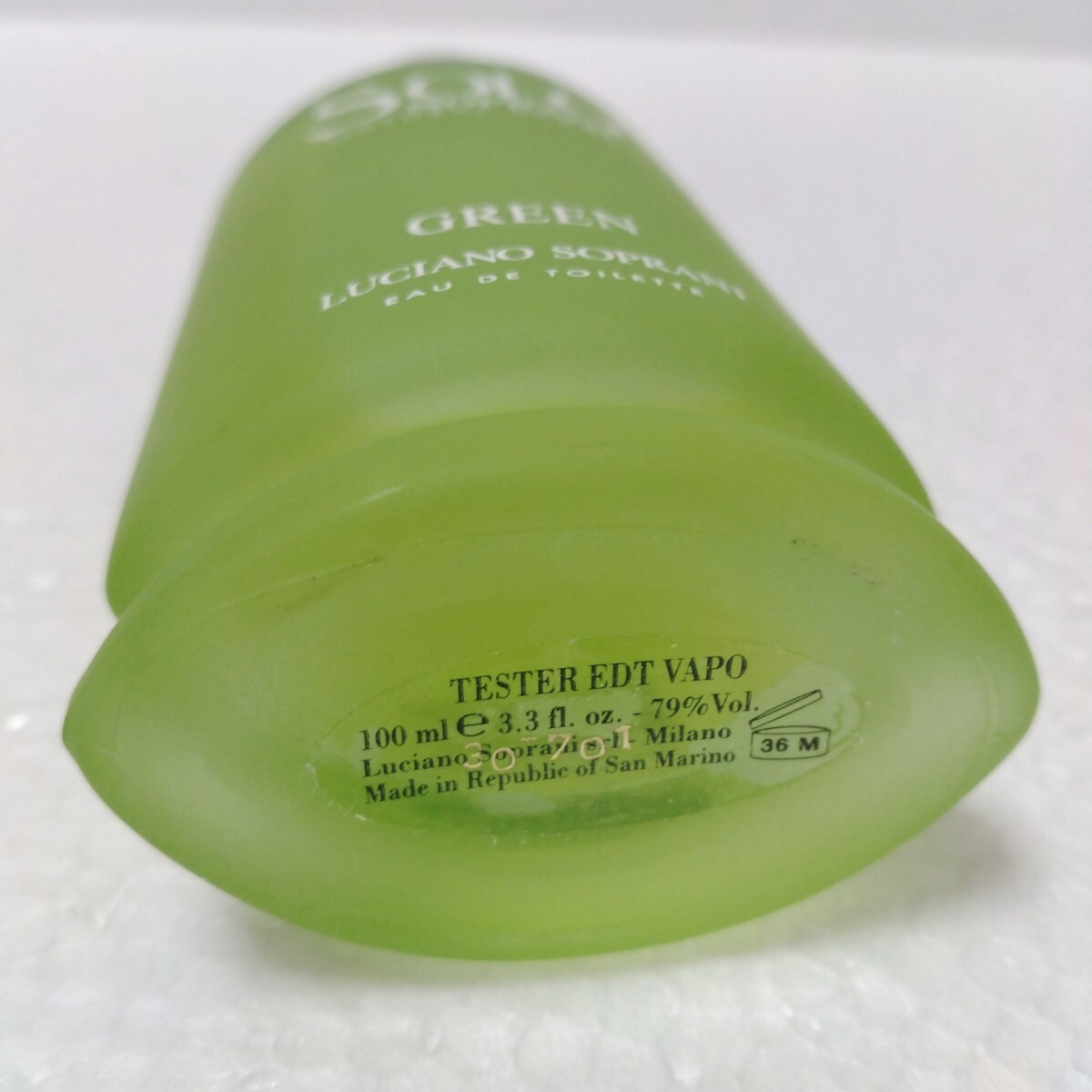 ルチアーノソプラーニ ソロ グリーン オードトワレ EDT 100ml LUCIANO SOPRANI SOLO GREEN ルチアーノ ソプラーニ 送料無料_画像4