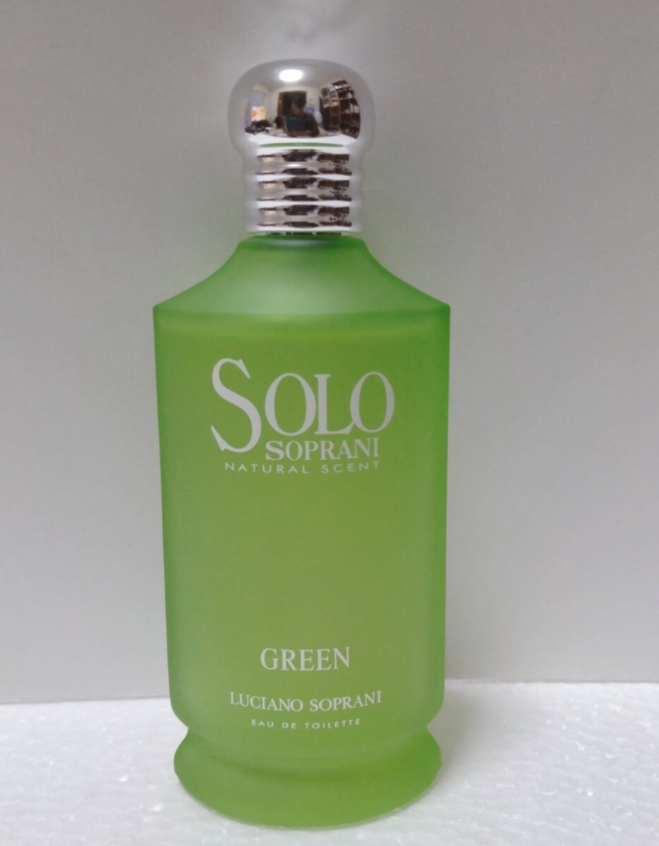 ルチアーノソプラーニ ソロ グリーン オードトワレ EDT 100ml LUCIANO SOPRANI SOLO GREEN ルチアーノ ソプラーニ 送料無料_画像7