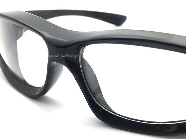 BIKER SHADE 花粉・防風・防塵 ANTI-FOG BLACK × CLEAR/バイカーシェードアンチフォグ曇り止めブラック黒ぶちクリアレンズマスク飛沫眼鏡_画像5
