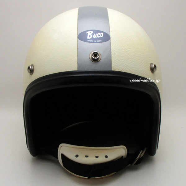60's BUCO ヘルメット用 リバーシブルリム（縁ゴム）130cm/ブコresistal2レジスタルIIsportsmanスポーツマンビンテージヘルメットmachals