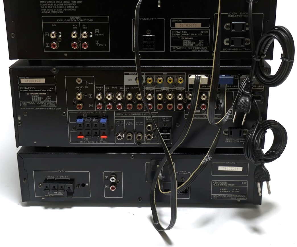送料無料 KENWOOD ケンウッド X-87 DP-97 GE-970 A-97 T-97 送料無料 KENWOOD ケンウッド X-87 DP-97 GE-970 A-97 T-97