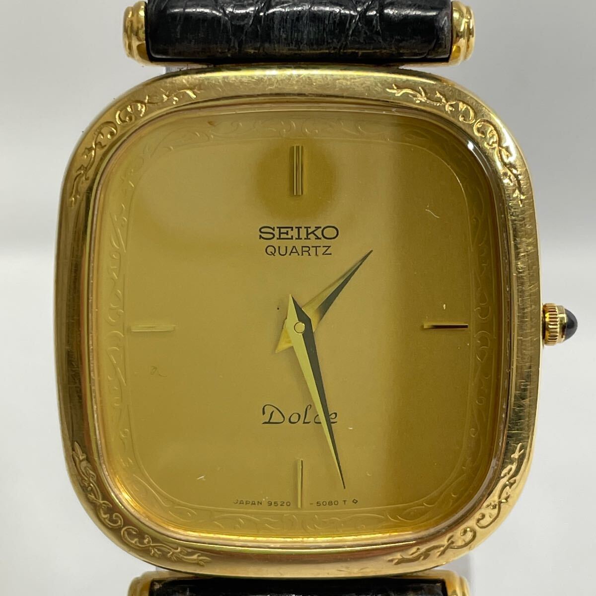 稼働品】14K刻印 セイコー SEIKO DOLCE ドルチェ 14K 9520-5080 稼働品】14K刻印 セイコー SEIKO DOLCE ドルチェ 14K 9520-5080