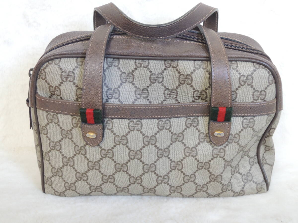 △GUCCI グッチ オールドグッチ シェリーライン GG柄 ミニ △GUCCI グッチ オールドグッチ シェリーライン GG柄 ミニ