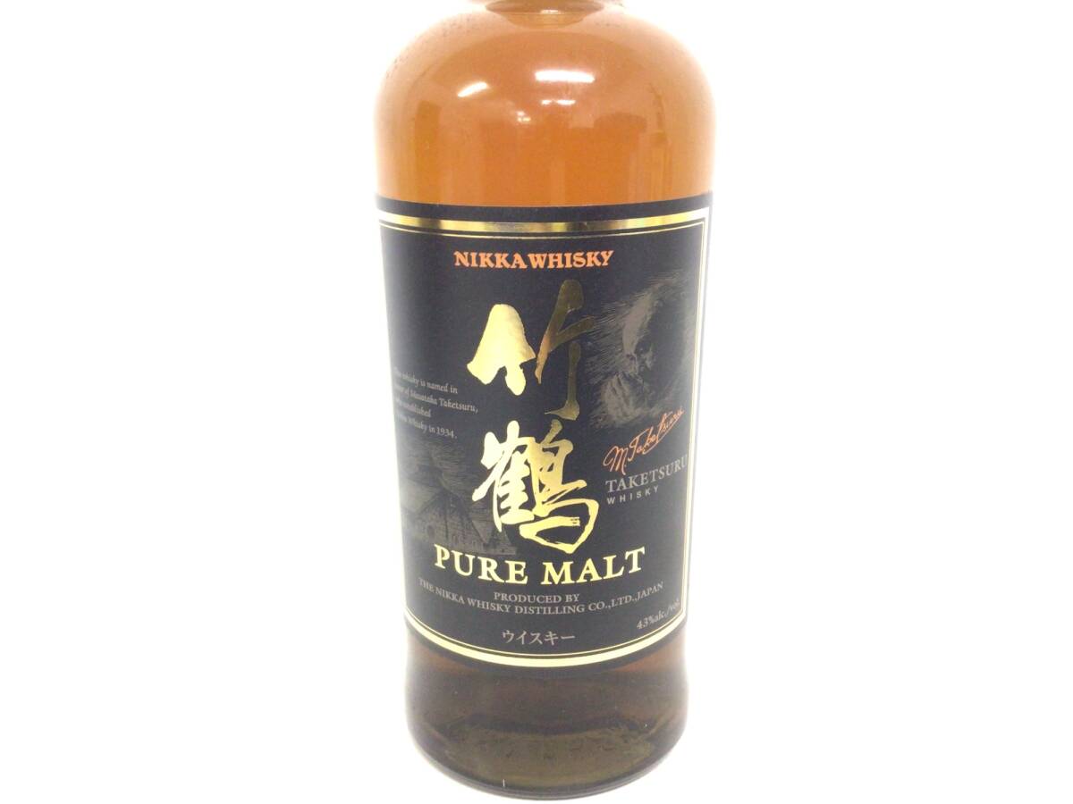 ウイスキー whisky ニッカ 竹鶴 ピュアモルト 黒ラベル 700ml 43 ウイスキー whisky ニッカ 竹鶴 ピュアモルト 黒ラベル 700ml 43