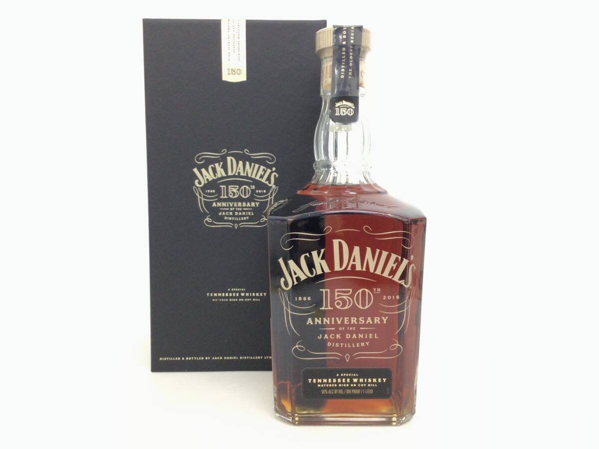 ウイスキー whisky ジャックダニエル 150周年 アニバーサリー 1000ml 50% 重量番号:2(RW70)