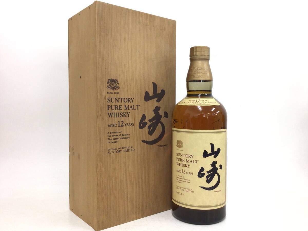 ウイスキー whisky サントリー 山崎 12年 ピュアモルト 向獅子 ウイスキー whisky サントリー 山崎 12年 ピュアモルト 向獅子