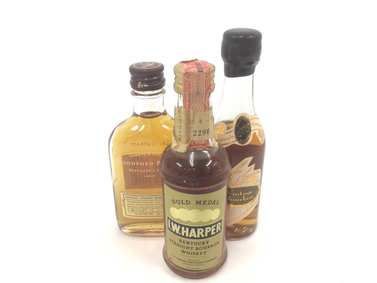ウイスキー バーボン ミニボトル 10本セット 50ml 重量番号:10 ウイスキー バーボン ミニボトル 10本セット 50ml 重量番号:10