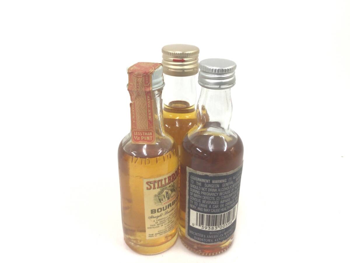 ウイスキー バーボン ミニボトル 10本セット 50ml 重量番号:10 ウイスキー バーボン ミニボトル 10本セット 50ml 重量番号:10
