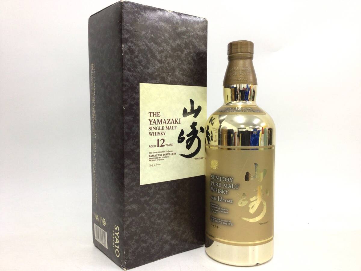 ウイスキー whisky サントリー 山崎 12年 ピュアモルト ゴールド ウイスキー whisky サントリー 山崎 12年 ピュアモルト ゴールド