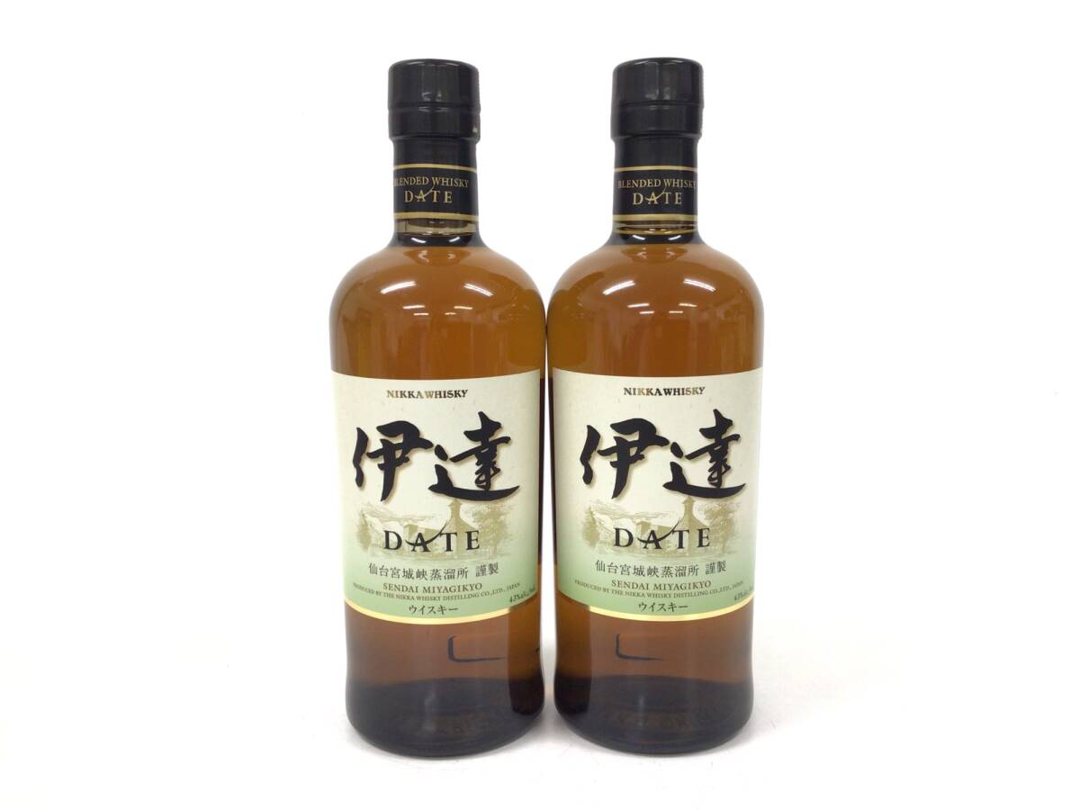 ウイスキー whisky ニッカ 伊達 2本セット 700ml 43% 重量番号:4 ウイスキー whisky ニッカ 伊達 2本セット 700ml 43% 重量番号:4