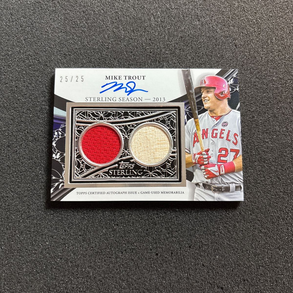 R01 Mike Trout 25/25枚限定 2023 Topps Sterling Auto オート R01 Mike Trout 25/25枚限定 2023 Topps Sterling Auto オート