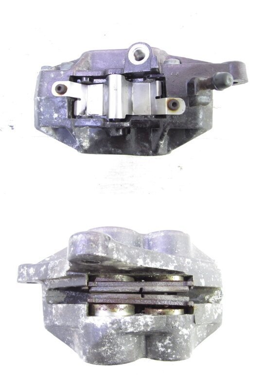 ZEXT GSX400Sカタナ GK77A 希少!! TOKICO制 異徑 フロントキャリパー 左右SET 補(bǔ)修ベース 検※ 純正 GSX250S カタナ GSX750S 151K17