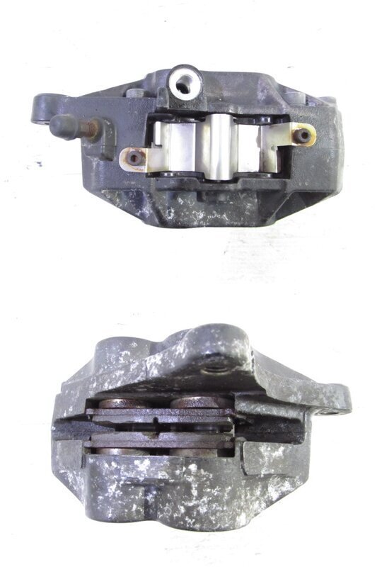 ZEXT GSX400Sカタナ GK77A 希少!! TOKICO制 異徑 フロントキャリパー 左右SET 補(bǔ)修ベース 検※ 純正 GSX250S カタナ GSX750S 151K17
