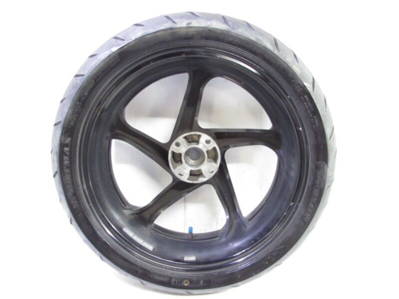 ZEXT VFR800 RC46 溝有タイヤ付 純正 リア ホイール 曲りなし プロアーム用 検※ 白バイ VFR800F VFR800P RC49 RC79 CBR900RR 152T08