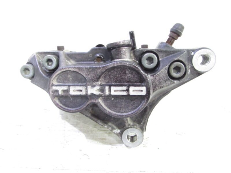 ZEXT GSX400Sカタナ GK77A 希少!! TOKICO制 異徑 フロントキャリパー 左右SET 補(bǔ)修ベース 検※ 純正 GSX250S カタナ GSX750S 151K17