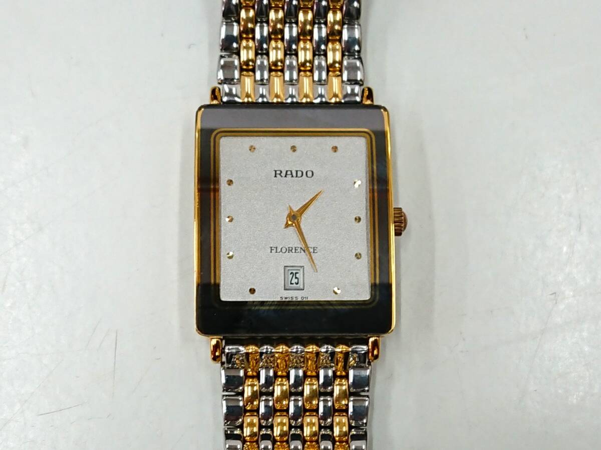 RADO FLORENCE ラドー クォーツ 160.3605.2N 稼働品(ラドー RADO FLORENCE ラドー クォーツ 160.3605.2N 稼働品(ラドー