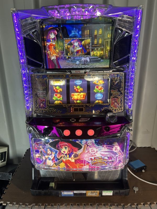 KPE パチスロ実機 マジカルハロウィン4 コイン不要機付き KPE パチスロ実機 マジカルハロウィン4 コイン不要機付き