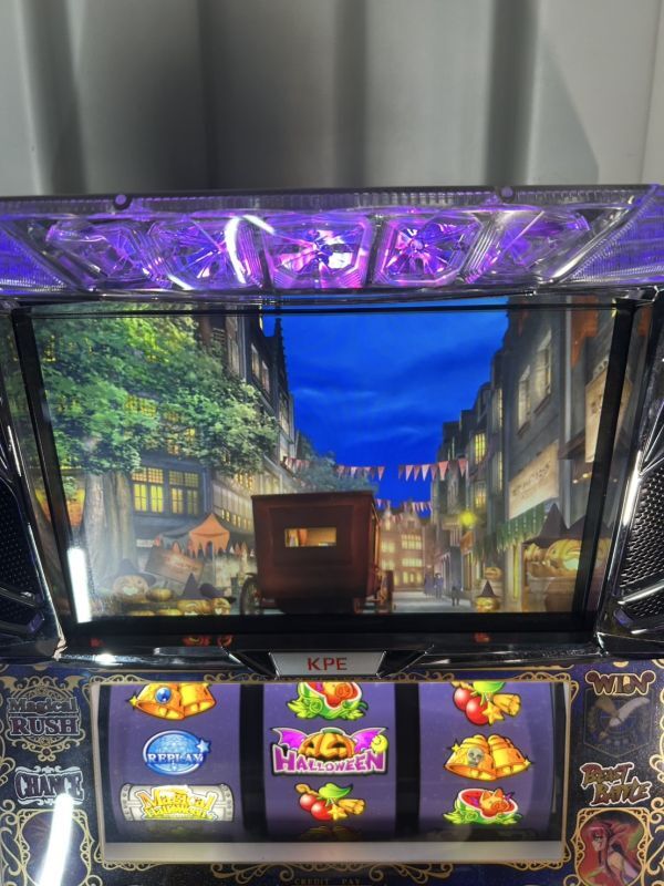 KPE パチスロ実機 マジカルハロウィン4 コイン不要機付き KPE パチスロ実機 マジカルハロウィン4 コイン不要機付き