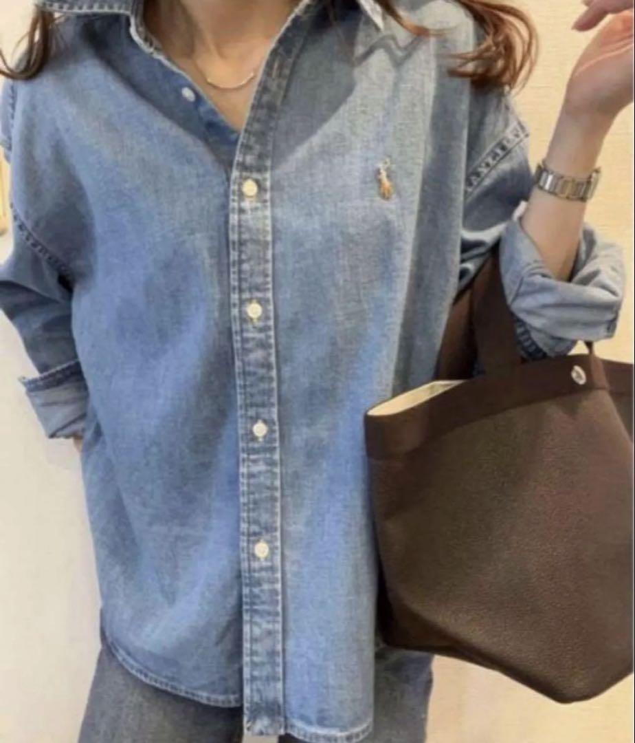 即完売 RALPH LAUREN ラルフローレン ダンガリーシャツ BD 即完売 RALPH LAUREN ラルフローレン ダンガリーシャツ BD