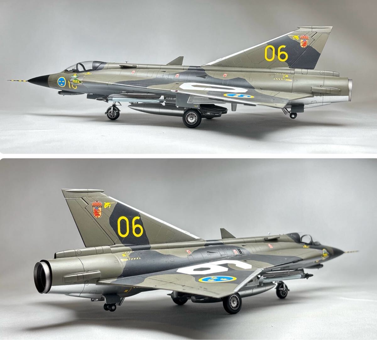ハセガワ 1/48 ドラケン 完成品