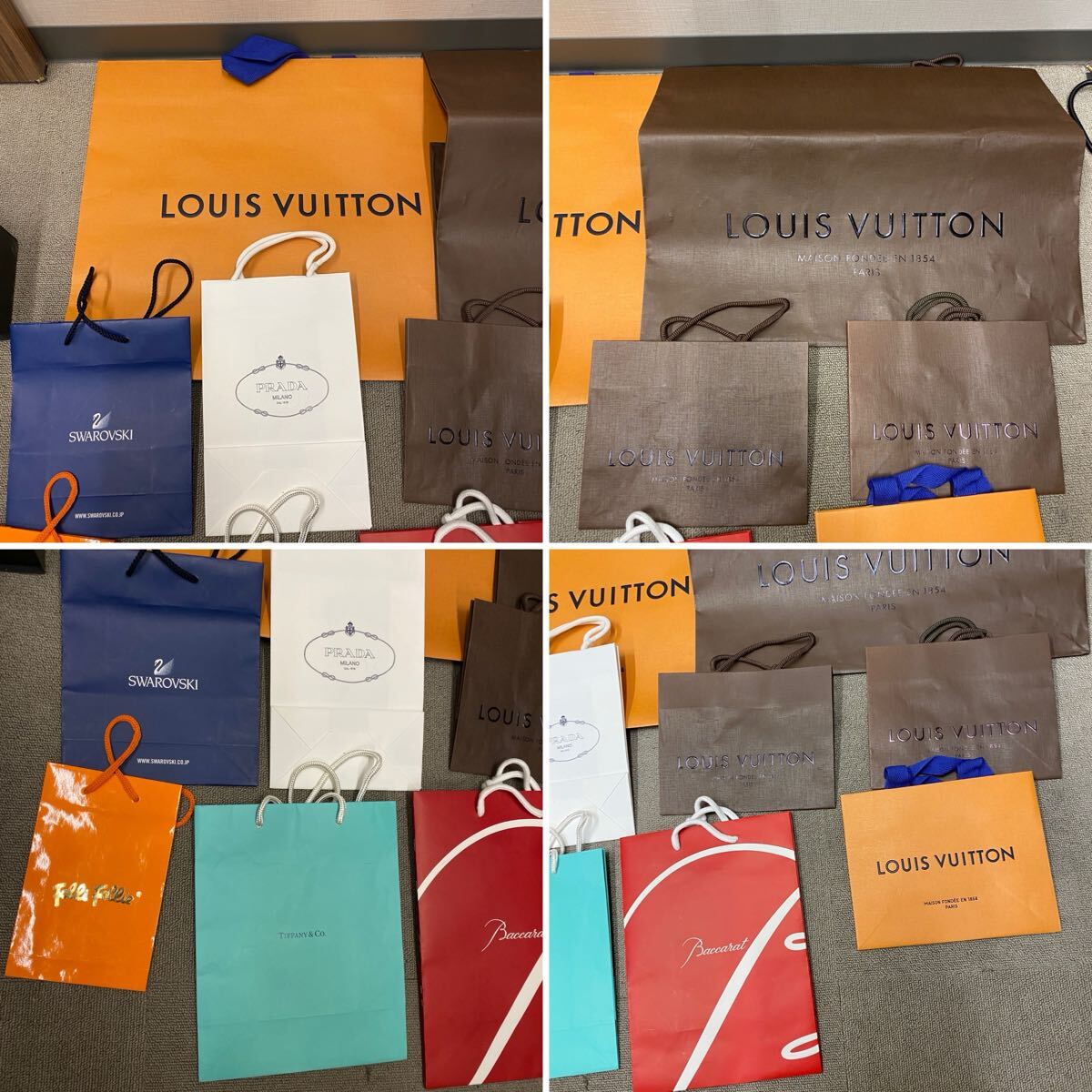 G-24】 ブランド 空き箱 保存袋 紙袋 まとめ LOUIS VUITTON ルイ G-24】 ブランド 空き箱 保存袋 紙袋 まとめ LOUIS VUITTON ルイ