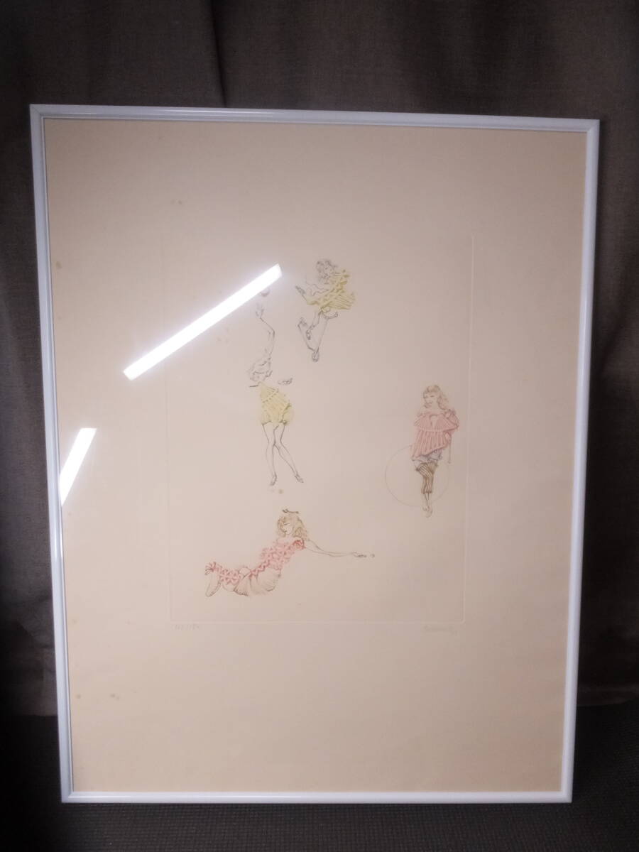 驚きの値段 真作！ハンス・ベルメール！直筆サイン有！銅版画！ 検球体関節 絵画