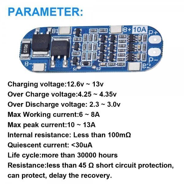 3S 10A 11.1V 12V 12.6V lithium батарейка зарядное устройство защита панель модуль 18650 lithium ион аккумулятор для cell BMS 3.7V 2 шт. комплект немедленная уплата Bs