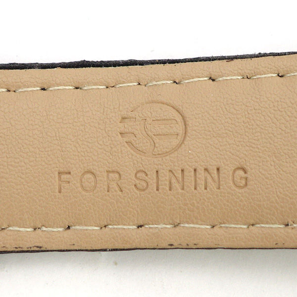 ★ Forsining 腕時(shí)計(jì) 自動(dòng)巻 里スケ ゴールド×ブラック H099M (0220518942)