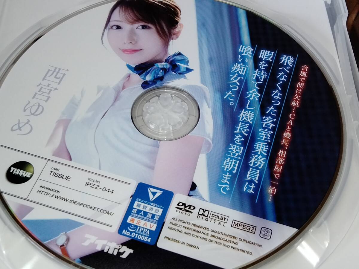 即決【アイデアポケット】飛べなくなった客室乗務(wù)員は暇を持て余し機(jī)長を翌朝まで喰い癡女った。/ 西宮ゆめ　IPZZ-044　