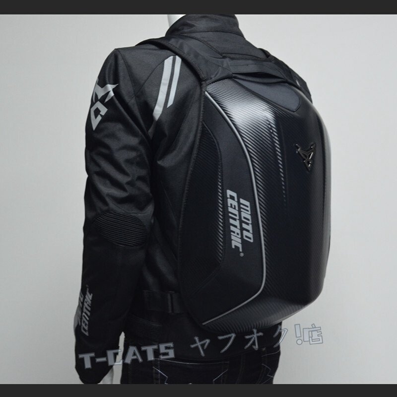 ☆新品4色選択 バイクウエア 炭繊維 摩耗性 リュックサック レア物 ツーリング 防水 レーシングトップ/グリーン