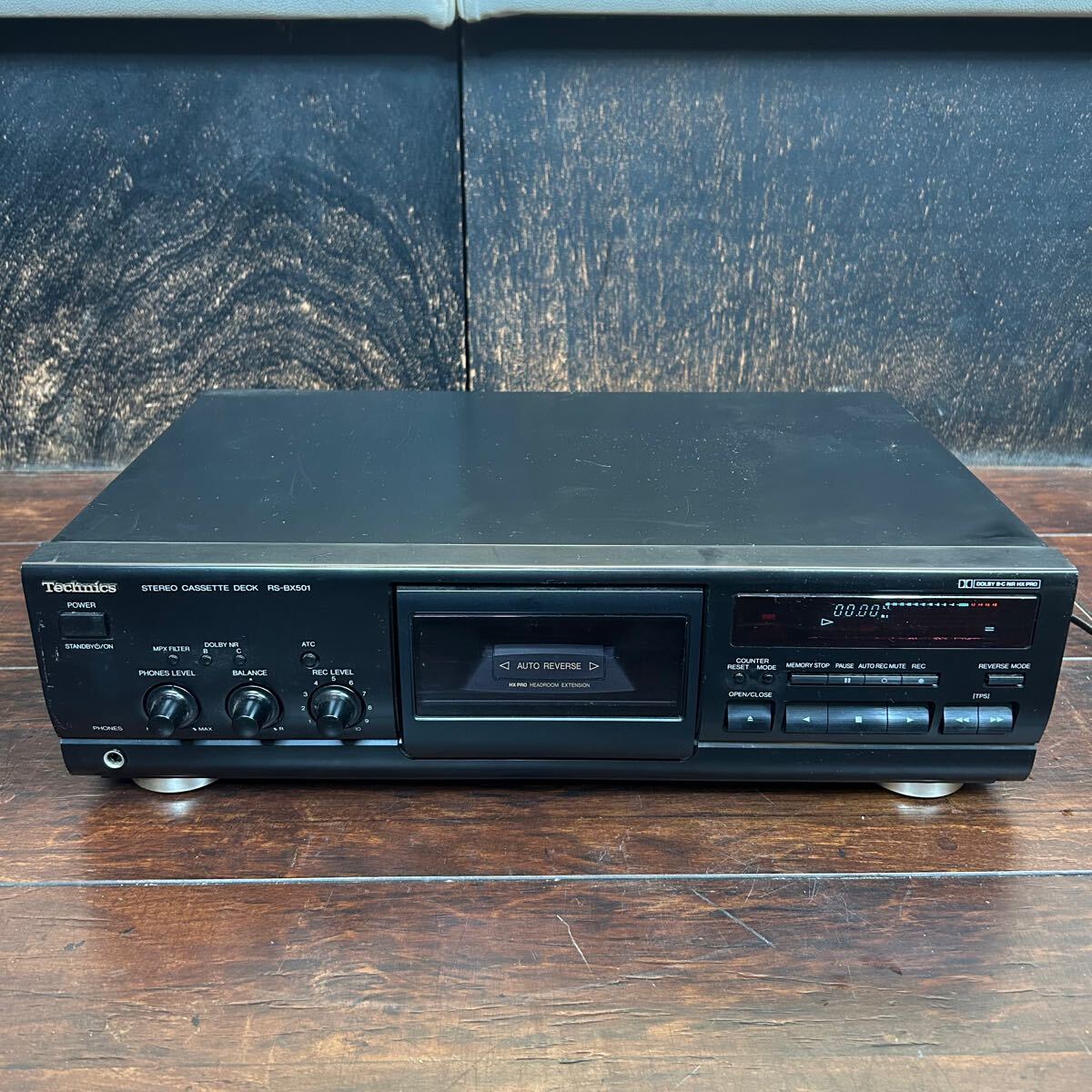 technics テクニクス RS-BX501 ステレオカセットデッキ 現状品 technics テクニクス RS-BX501 ステレオカセットデッキ 現状品