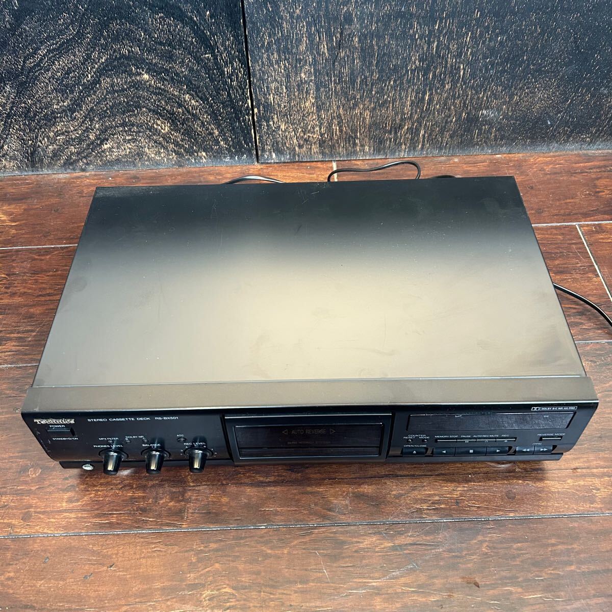 technics テクニクス RS-BX501 ステレオカセットデッキ 現状品 technics テクニクス RS-BX501 ステレオカセットデッキ 現状品