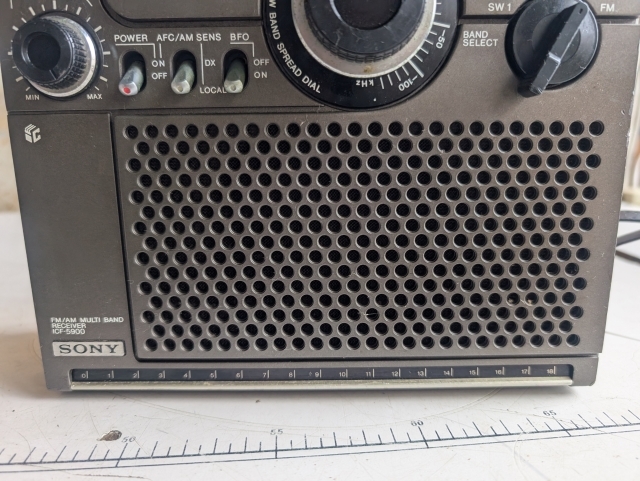 SONY ICF-5900 スカイセンサー FM/MW/SW ソニー マルチバンド SONY ICF-5900 スカイセンサー FM/MW/SW ソニー マルチバンド