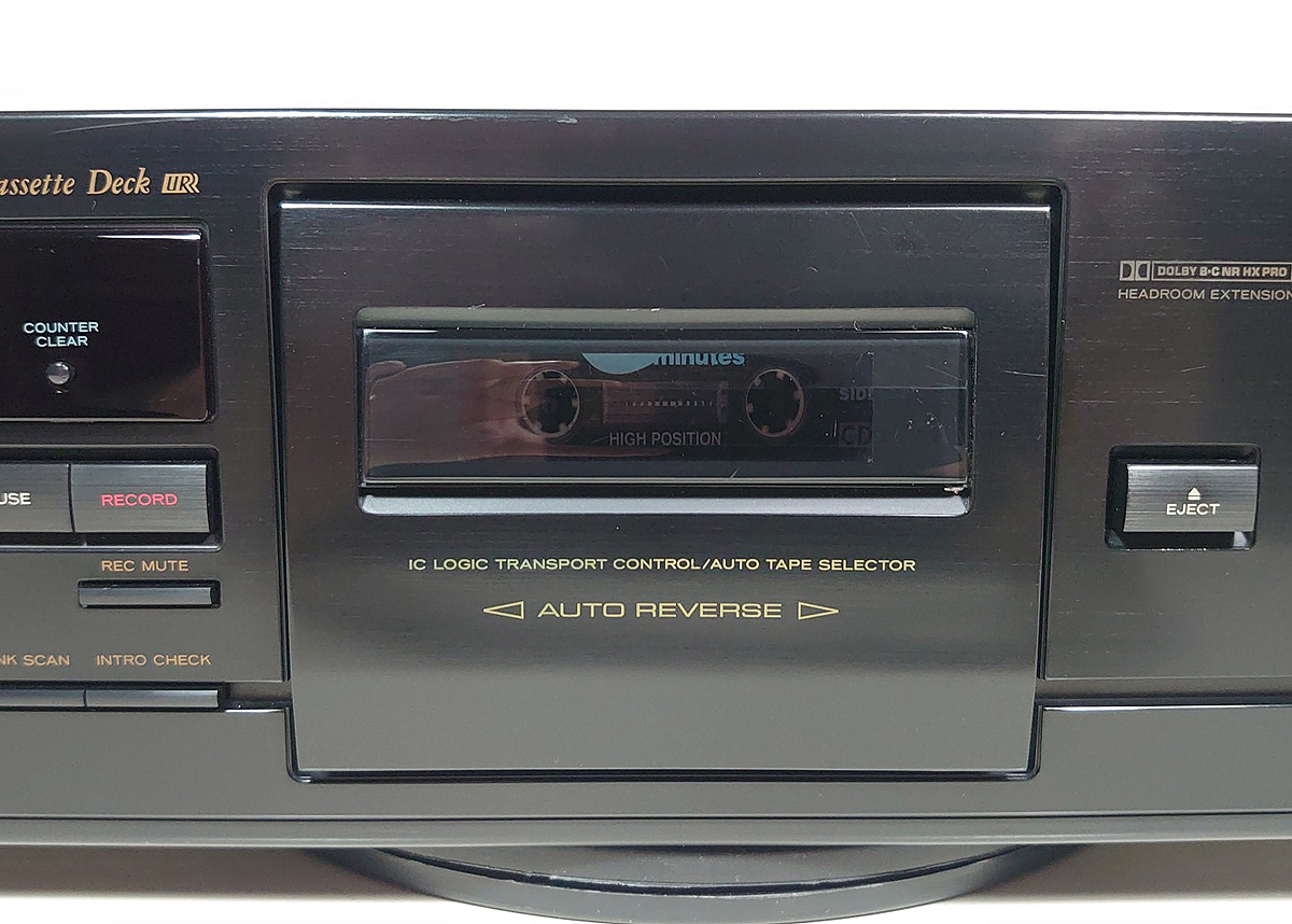 オーバーホール品】TEAC カセットデッキ「R-565」再生・録音動作 オーバーホール品】TEAC カセットデッキ「R-565」再生・録音動作