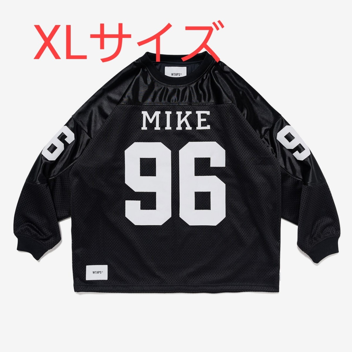 wtaps 25ss BD NETMINDER LS POLY SIZE XL ブラックダフル wtaps 25ss BD NETMINDER LS POLY SIZE XL ブラックダフル