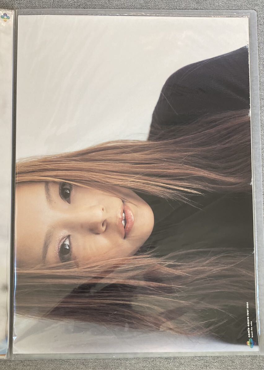安室奈美恵　ツアーポスター　公式?。裁顶互氓取‘?dāng)時物　レア　安室ちゃん　ポスター　B2サイズ　break the rules