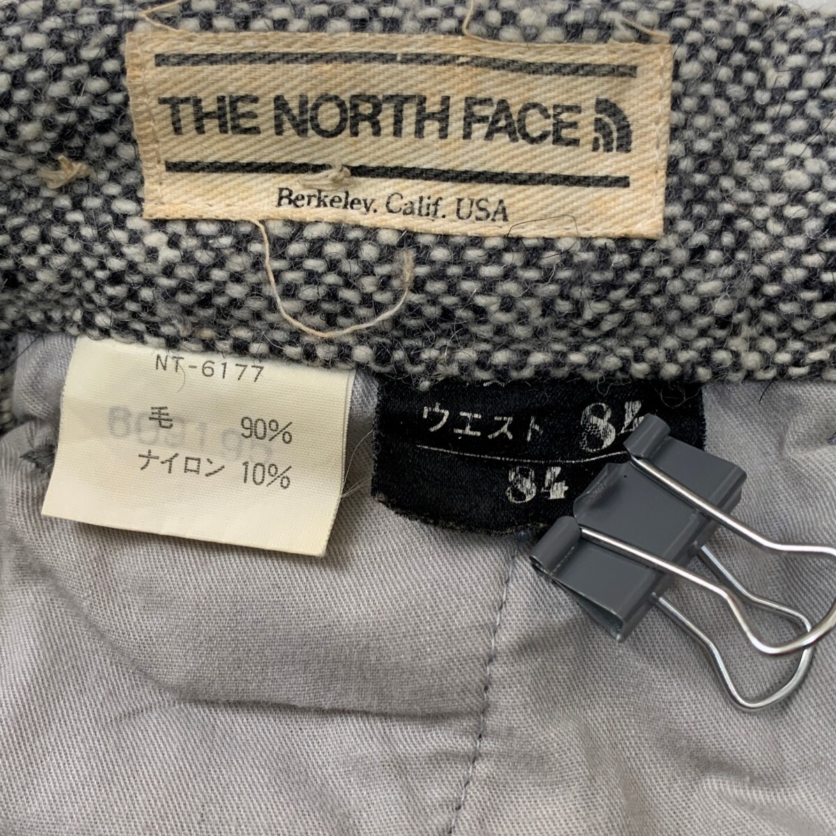 THE NORTH FACE ノースフェイス　アウトドア　ボトムス　パンツ　起毛　グレー スラックスパンツ