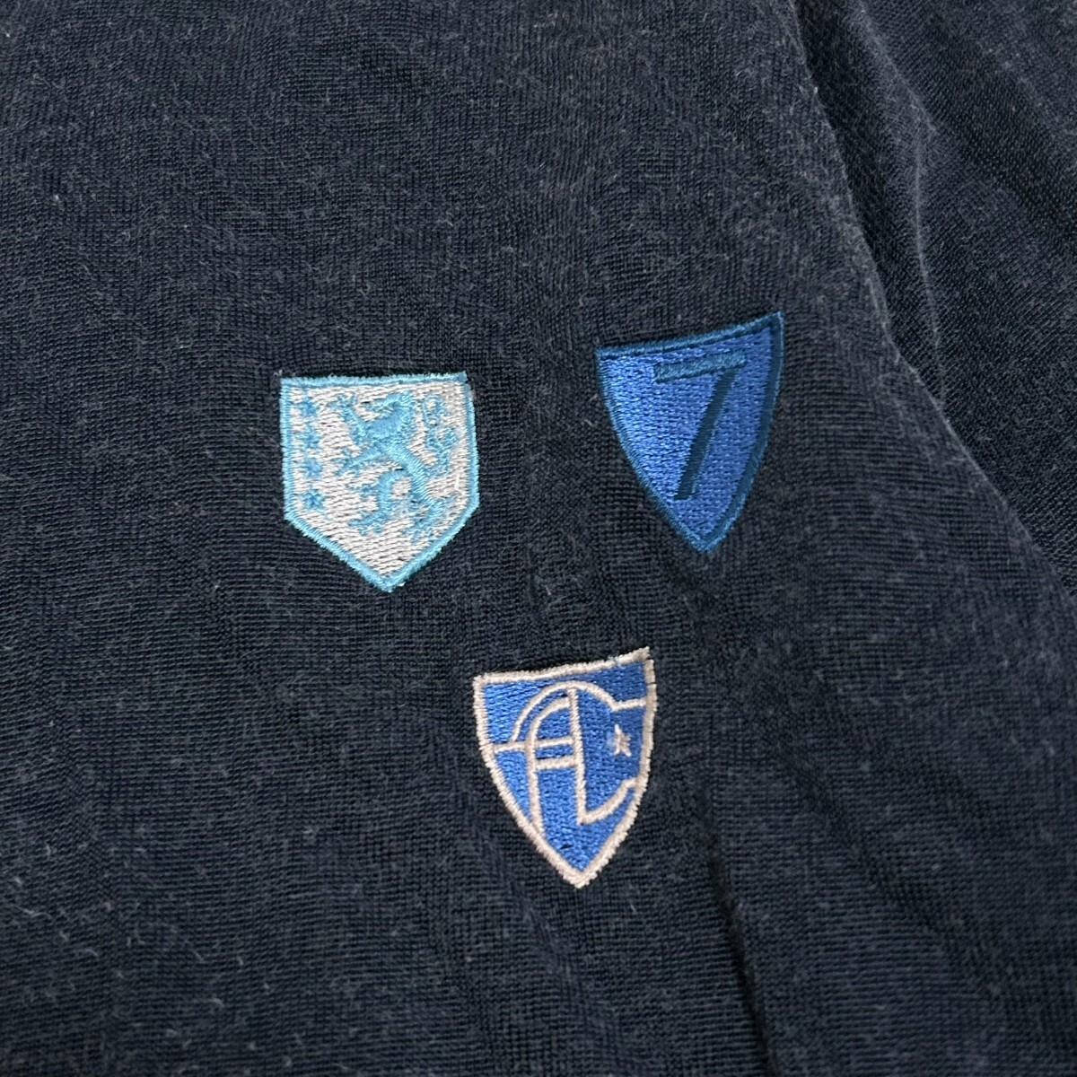 lotto ロット　ブルゾン　ジャンパー　カジュアル　トラックジャケット　サッカー　ネイビー　サイズM　ジャージ_画像8